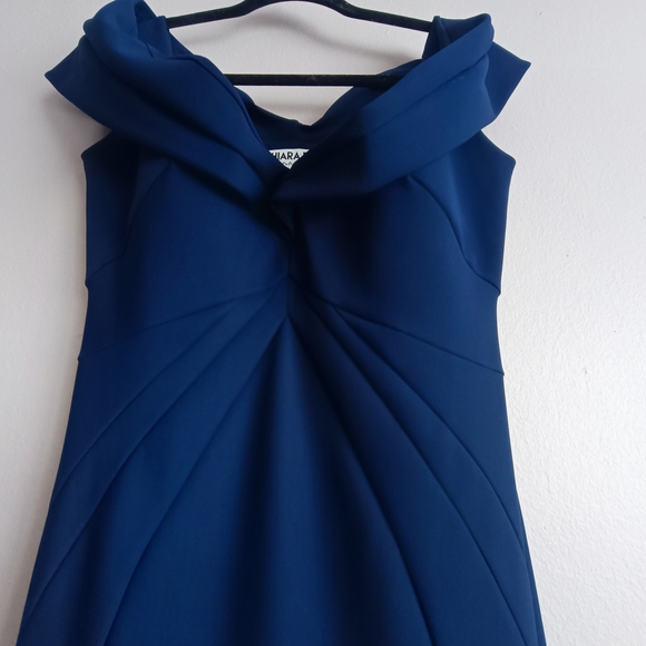 Chiara Boni La Petite Robe Mermaid Dress Navy Blue Size 48 (12) Prom Wedding - Picture 4 of 16